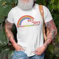 Rainbow Say Gay Protect Queer Kids Pride Month Lgbt Unisex T-Shirt Gifts for Old Men