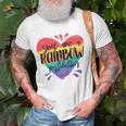 Rainbow Teacher - You Are A Rainbow Of Possibilities Unisex T-Shirt Gifts for Old Men