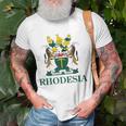 Rhodesia Coat Of Arms Zimbabwe Funny South Africa Pride Gift Unisex T-Shirt Gifts for Old Men