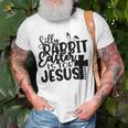 Silly Rabbit Easter Is For Jesus 852 Trending Shirt Unisex T-Shirt Gifts for Old Men