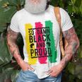 So Damn Black And Proud Black History Month Unisex T-Shirt Gifts for Old Men