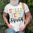 Staar Test Squad Teacher Test Day Clothes Unisex T-Shirt Gifts for Old Men