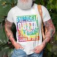 Straight Outta 5Th Grade Class Of 2022 Graduation Tie Dye Unisex T-Shirt Gifts for Old Men