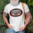 Survivor Unisex T-Shirt Gifts for Old Men