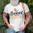 Sweet Eggscape Unisex T-Shirt Gifts for Old Men