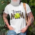 Tennis Mom Leopard Tennis Mom Mothers Day Unisex T-Shirt Gifts for Old Men