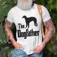 The Dogfather - Funny Dog Gift Funny Borzoi Unisex T-Shirt Gifts for Old Men