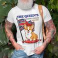 The Queen’S Platinum Jubilee 1952-2022 Corgi Union Jack Unisex T-Shirt Gifts for Old Men