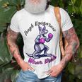 Tough Kangaroos Wear Pink In Support Of Breast Cancer Awareness Unisex T-Shirt Gifts for Old Men