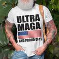 Ultra Maga And Proud Of It V9 Unisex T-Shirt Gifts for Old Men