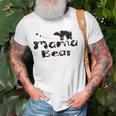Womens Mama Bear Mom Life - Floral Heart Top Gift Boho Outfit Unisex T-Shirt Gifts for Old Men