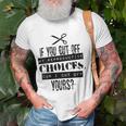 Womens Pro Choice Cut Protest Unisex T-Shirt Gifts for Old Men