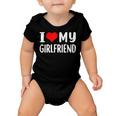 I Love My Girlfriend I Heart My Girlfriend Gf Baby Onesie