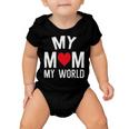 My Mom My World 84 Trending Shirt Baby Onesie