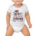 Being Called Grandma Sunflower Usa 685 Shirt Baby Onesie