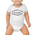 Blessed To Be Called Grandma Sticker Baby Onesie