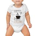 Coffee And Bracco Italiano Baby Onesie