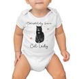 Completely Sane Cat Lady Cat Lover Baby Onesie