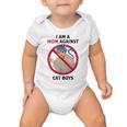 I Am A Mom Against Cat Boys Baby Onesie