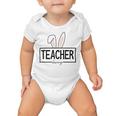 Teacher Bunny Easter Baby Onesie