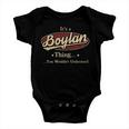 Its A Boylan Thing You Wouldnt Understand Shirt Personalized Name GiftsShirt Shirts With Name Printed Boylan Baby Onesie