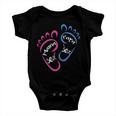 Mama Papa 50 Bafeet Pregnant Maternity 504 Shirt Baby Onesie