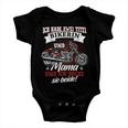 Motorcycle Rider Motorcycle Mum Ladies 480 Shirt Baby Onesie