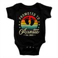 Promoted To Auntie Est 2022 Baby Onesie