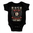 Rush Blood Run Through My Veins Name V2 Baby Onesie