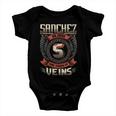 Sanchez Blood Run Through My Veins Name V3 Baby Onesie