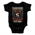 Shannon Blood Run Through My Veins Name V4 Baby Onesie