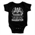 Thanks For Teaching Me How To Be A Man Your Daughter Gun Baby Onesie