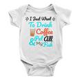 Coffee Shirt I Just Want To Drink Coffee And Pet All My Fish Animal Lover Shirt Fish Mom Shirt Fish Owner Tshirt Coffee Lover Shirt Fish Mama Baby Onesie