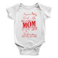 Forget It Girls My Mom Is My Valentine Gift For Mom Red Gift Baby Onesie