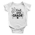 Graduation Peace Out 6Th Grade Funny End Of School Year Baby Onesie