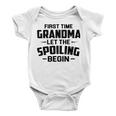 Grandma Let The Spoiling Begin Gift First Time Grandma Baby Onesie