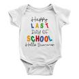 Happy Last Day Of School Hello Summer Happy Last Day Of School Hello Summer Students And Teachers Gift For Students Teachers Gifts Teacher Lover Summer Gift V2 Baby Onesie