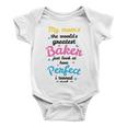 My Moms The Worlds Greatest Baker 131 Trending Shirt Baby Onesie