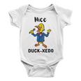 Nice Duckxedo Duck Puns Quack Puns Duck Jokes Puns Funny Duck Puns Duck Related Puns Baby Onesie