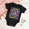 Class Of 2022 Straight Outta Kindergarten Graduation Tie Dye Baby Onesie