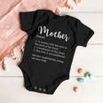 Funny Mother Noun Definition Baby Onesie