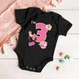 Im 3 Spa Party Birthday Girl Nail Polish Makeup Birthday Baby Onesie