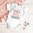 Baby Shower Text Design Im Going To Be A Big Sister Baby Onesie