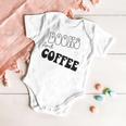 Books And Coffee Gift For Coffee Lover Coffee Tee Coffee Saying Gift For Books Lover Gift For Coffee Lover Baby Onesie