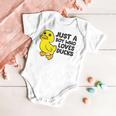 Cute Duck Just A Boy Who Loves Ducks Baby Onesie