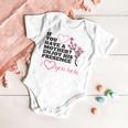 I Love You Mom Baby Onesie