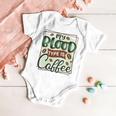 My Blood Type Is Coffee Funny Graphic Design Baby Onesie