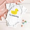 Programmer Rubber Duck Sticker Baby Onesie