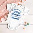 Promoted From Dog Grandma To Human Grandma Baby Onesie