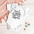 Teach Love Inspire Teacher Appreciation Day Back To School Baby Onesie